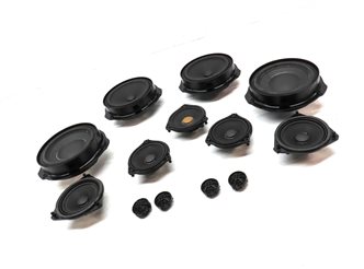 Thumbnail 3: 2013 MERCEDES ML550 (W166) LOGIC 7 STEREO SOUND SYSTEM SPEAKER SET/13