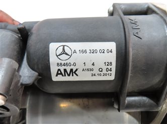 Thumbnail 8: 13-19 MERCEDES GL GLE GLS ML CLASS (W166 X166) AIR SUSPENSION COMPRESSOR PUMP