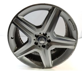 Thumbnail 3: 2013-2019 MERCEDES ML GLE W166 20x9 INCH 5 SPOKE ALUMINUM ALLOY WHEEL RIM SET/4