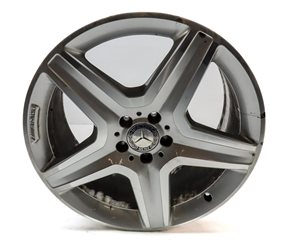 Thumbnail 4: 2013-2019 MERCEDES ML GLE W166 20x9 INCH 5 SPOKE ALUMINUM ALLOY WHEEL RIM SET/4