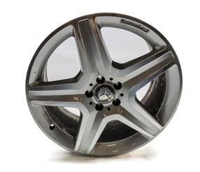 Thumbnail 5: 2013-2019 MERCEDES ML GLE W166 20x9 INCH 5 SPOKE ALUMINUM ALLOY WHEEL RIM SET/4