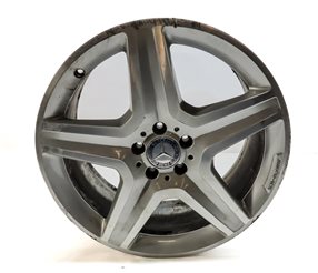 Thumbnail 6: 2013-2019 MERCEDES ML GLE W166 20x9 INCH 5 SPOKE ALUMINUM ALLOY WHEEL RIM SET/4