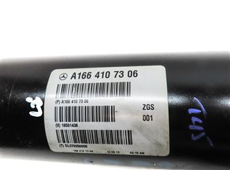Thumbnail 6: 2012-2013 MERCEDES ML550 REAR DRIVELINE DRIVE SHAFT w/OFF ROAD PACKAGE