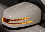 Thumbnail 3: 12-16 MERCEDES GL450 GL550 ML350 (W166 X166) RIGHT - BLIND SPOT MIRROR (WHITE)