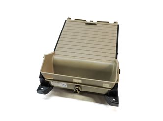 2013 MERCEDES ML550 (W166) FRONT CENTER SLIDING COVER CUPHOLDER CUP HOLDER BEIGE