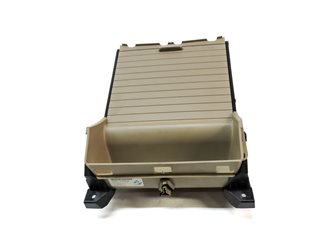 Thumbnail 2: 2013 MERCEDES ML550 (W166) FRONT CENTER SLIDING COVER CUPHOLDER CUP HOLDER BEIGE