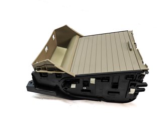 Thumbnail 4: 2013 MERCEDES ML550 (W166) FRONT CENTER SLIDING COVER CUPHOLDER CUP HOLDER BEIGE