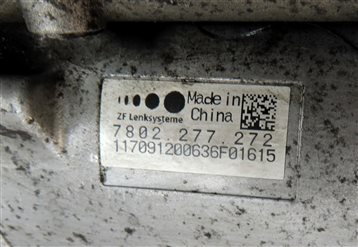Thumbnail 9: 2013-2016 MERCEDES GL ML CLASS W166 X166) POWER STEERING GEAR RACK & PINION