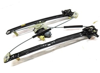 Thumbnail 3: 2014-2020 RANGE ROVER SPORT (L494) REAR LEFT DOOR WINDOW REGULATOR w/ MOTOR