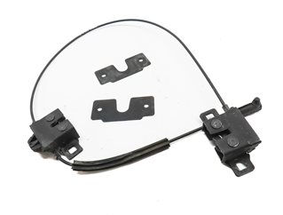 Thumbnail 2: 15LAND RANGE ROVER SPORT (L494) FRONT LEFT & RIGHT HOOD LOCK LATCH SET/2 w/CABLE