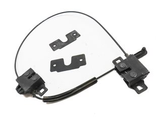 Thumbnail 3: 15LAND RANGE ROVER SPORT (L494) FRONT LEFT & RIGHT HOOD LOCK LATCH SET/2 w/CABLE