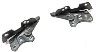Thumbnail 3: 2013-2022 RANGE ROVER SPORT (L405 L494) LEFT & RIGHT HOOD HINGE SET (GRAY)