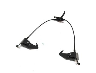 15 LAND RANGE ROVER SPORT L494 FRONT HOOD SAFETY RELEASE LOCK LATCH SET w/CABLES