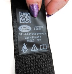 Thumbnail 5: 15 RANGE ROVER SPORT L494 REAR 2ND ROW LEFT SEATBELT RETRACTOR(BLACK) (BLACK)