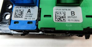 Thumbnail 6: 2015 LAND RANGE ROVER SPORT (L494) FRONT RIGHT PASSENGER DOOR MEMORY LOCK SWITCH