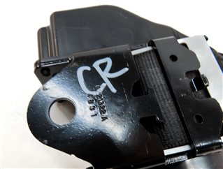 Thumbnail 5: 15 LAND RANGE ROVER SPORT (L494) REAR 2ND ROW CENTER SEATBELT RETRACTOR (BLACK)