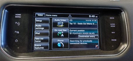2015 RANGE ROVER SPORT (L494) INFO STEREO GPS NAVIGATION DISPLAY TOUCH SCREEN