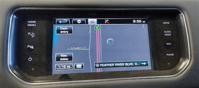 Thumbnail 2: 2015 RANGE ROVER SPORT (L494) INFO STEREO GPS NAVIGATION DISPLAY TOUCH SCREEN