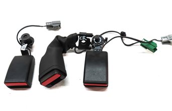 Thumbnail 2: 15 RANGE ROVER SPORT (L494) REAR 2ND ROW LEFT/CENTER/RIGHT SEATBELT BUCKLE SET/3