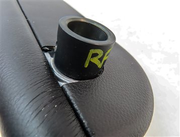 Thumbnail 5: 2015 LAND RANGE ROVER SPORT (L494) FRONT RIGHT PASSENGER SEAT ARM REST (BLACK)