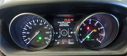 15 RANGE ROVER SPORT (L493) SPEEDOMETER INSTRUMENT GAUGE CLUSTER (100k) (MPH)