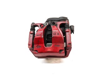 Thumbnail 2: 2013-2017 RANGE ROVER SPORT (L494) REAR RIGHT BRAKE CALIPER w/ ACTUATOR (RED)