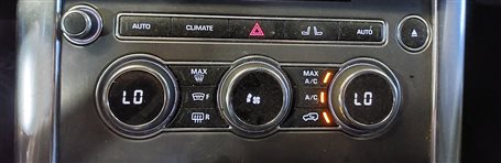 Thumbnail 2: 14-15 RANGE ROVER SPORT (L405 L494) FRONT HEATER A/C TEMPERATURE RADIO CONTROL