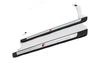 Thumbnail 3: 18 AUDI A4 B9 8W FRONT LEFT DRIVER & RIGHT PASSENGER LIGHTED DOOR SILL TRIM SET