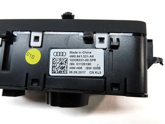 Thumbnail 6: 2016-2021 AUDI A4 A5 S4 S5 RS5 Q7 (B9 8W 8WS F5 4M) HEADLIGHT SWITCH