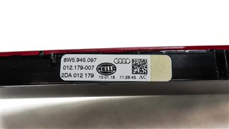 Thumbnail 7: 2018 AUDI A4 (B9 8W) REAR 3RD THIRD STOP BRAKE WARNING LIGHT LAMP