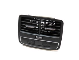 2018 AUDI A4 (B9 8W) REAR CENTER CONSOLE HEAT AIR AC HVAC VENT (BLACK)
