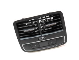 Thumbnail 3: 2018 AUDI A4 (B9 8W) REAR CENTER CONSOLE HEAT AIR AC HVAC VENT (BLACK)