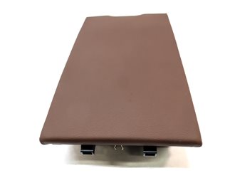 Thumbnail 5: 2018 AUDI A4 (B9 8W) REAR CENTER SEAT BACK CONSOLE ARM REST CUP HOLDER (BROWN)