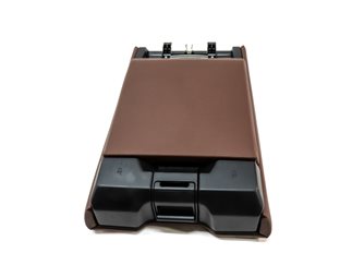 Thumbnail 7: 2018 AUDI A4 (B9 8W) REAR CENTER SEAT BACK CONSOLE ARM REST CUP HOLDER (BROWN)