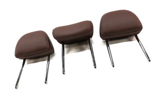 Thumbnail 3: 17-19 AUDI A4 ALLROAD REAR LEFT/CENTER/RIGHT SEAT HEAD HEADREST SET/3 (BROWN)