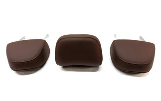 Thumbnail 5: 17-19 AUDI A4 ALLROAD REAR LEFT/CENTER/RIGHT SEAT HEAD HEADREST SET/3 (BROWN)