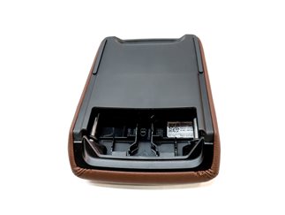 Thumbnail 6: 17-20 AUDI A4 A5 S4 S5 RS5 FRONT CENTER CONSOLE ARMREST ARM REST LID (BROWN)