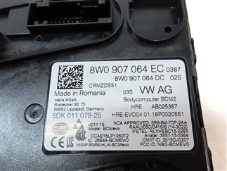 Thumbnail 4: 2017-2019 AUDI A4 ALLROAD (B9 8W) BODY CONTROL MODULE COMPUTER