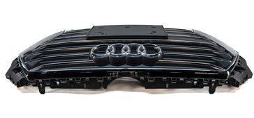 Thumbnail 4: 2017-2019 AUDI A4 (B9 8W) FRONT CENTER GRILLE TRIM AIR VENT (FOR MODELS w/ PDC)