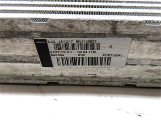 Thumbnail 6: 2017-2019 AUDI A4 A5 S5 (B9 8W 8W6) 2.0L TURBO ENGINE TURBOCHARGER INTERCOOLER