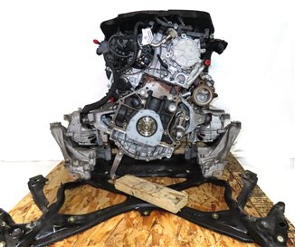Thumbnail 5: 17-20 AUDI A4 (B9 8W) 2.0L TURBO (DBPA) ENGINE ASSEMBLY (38k)