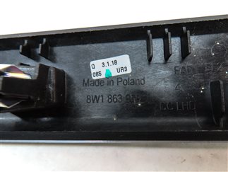 Thumbnail 23: 18 AUDI A4 B9 8W INTERIOR DASH CONSOLE FRONT REAR DOOR TRIM SET/7 (ALUMINUM)