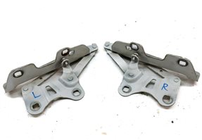 Thumbnail 2: 2013-2022 RANGE ROVER SPORT (L405 L494) LEFT & RIGHT HOOD HINGE SET (WHITE)
