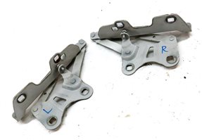 Thumbnail 3: 2013-2022 RANGE ROVER SPORT (L405 L494) LEFT & RIGHT HOOD HINGE SET (WHITE)