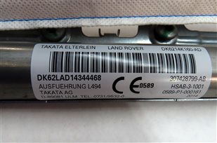 Thumbnail 5: 2014-2020 RANGE ROVER SPORT (L494) LEFT DRIVER ROOF SIDE CURTAIN AIRBAG AIR BAG