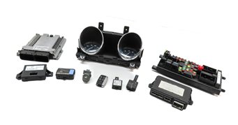 15 RANGE ROVER SPORT (L493) 3.0L SUPERCHARGED ENGINE IMMOBILIZER MODULE KEY SET