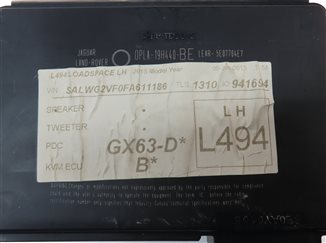 Thumbnail 9: 15 RANGE ROVER SPORT (L493) 3.0L SUPERCHARGED ENGINE IMMOBILIZER MODULE KEY SET