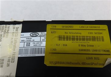 Thumbnail 4: 2015 LAND RANGE ROVER SPORT (L494) FRONT LEFT DRIVER SEAT CONTROL MODULE