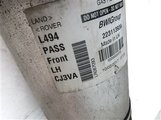 Thumbnail 7: 2014-2015 RANGE ROVER SPORT (L494) LEFT & RIGHT REAR SUSPENSION SHOCK STRUT SET
