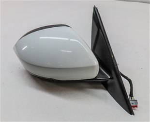 Thumbnail 6: 14-20 RANGE ROVER SPORT (L494) RIGHT P-FOLD HEAT BLIND SPOT DOOR MIRROR (WHITE)